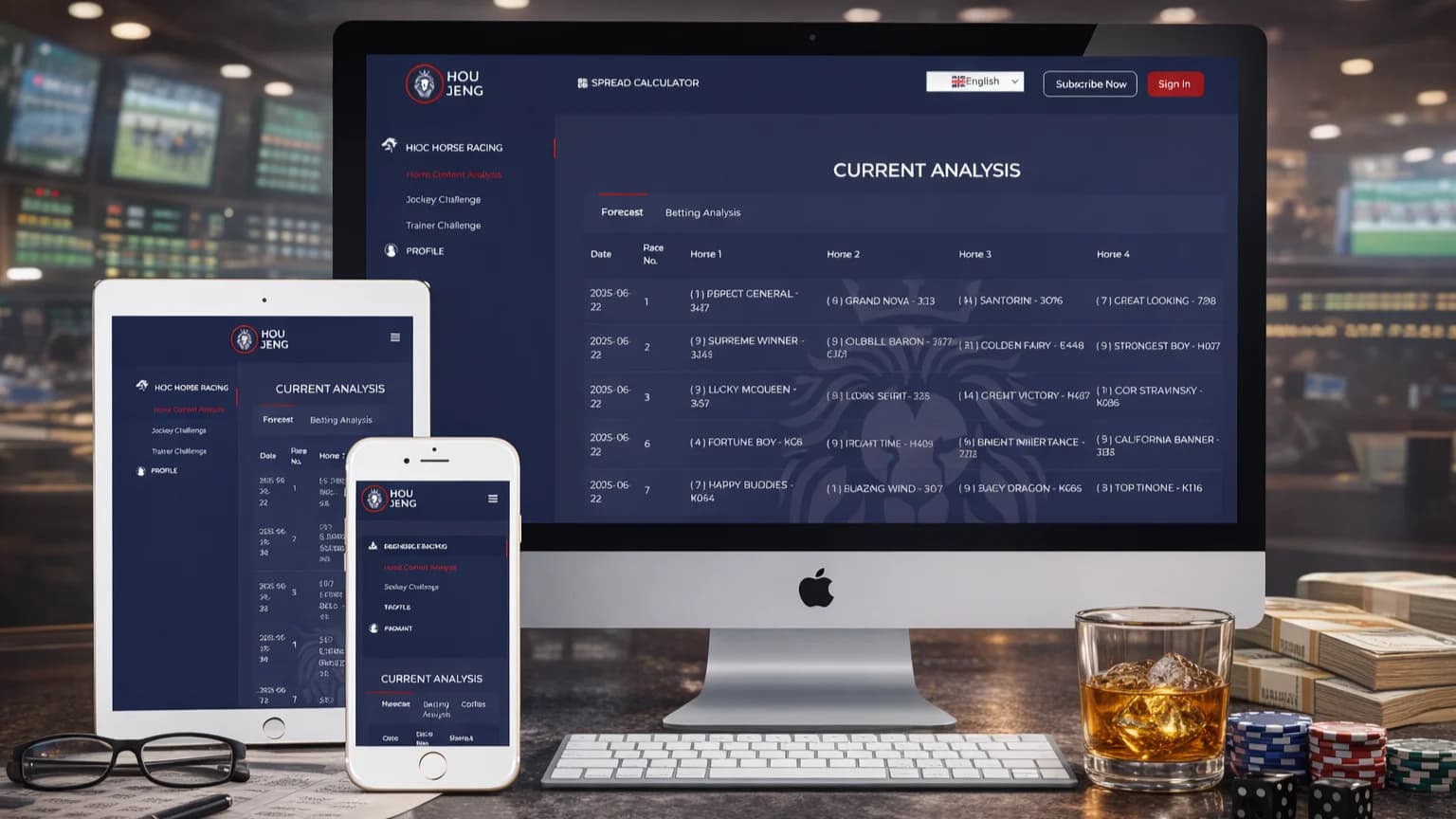 HouJeng — horse performance analytics platform