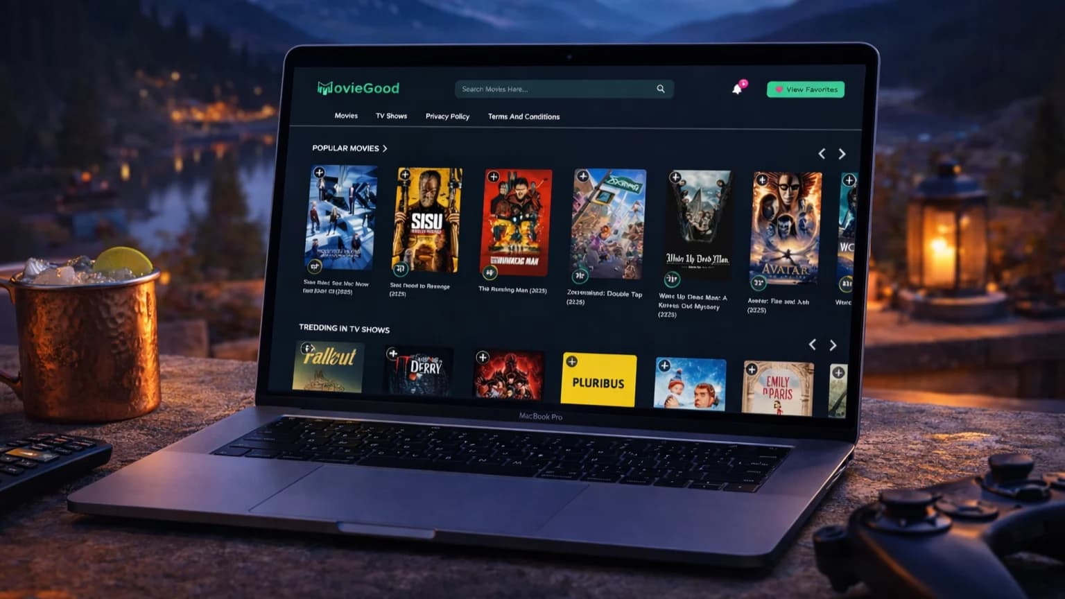 MovieGood — React movie & TV search platform