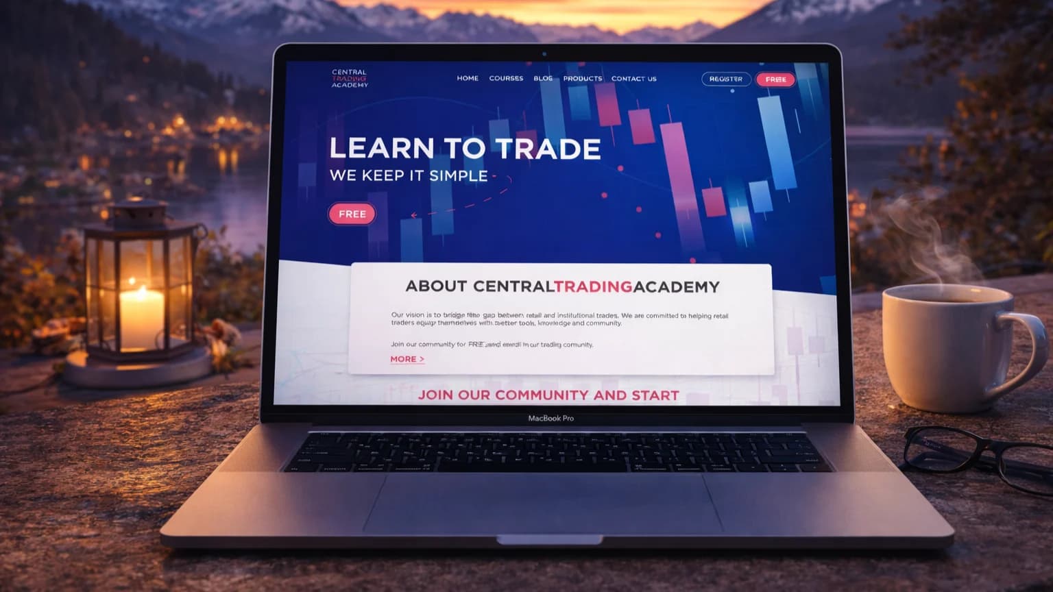 Central Trading Academy — education platform