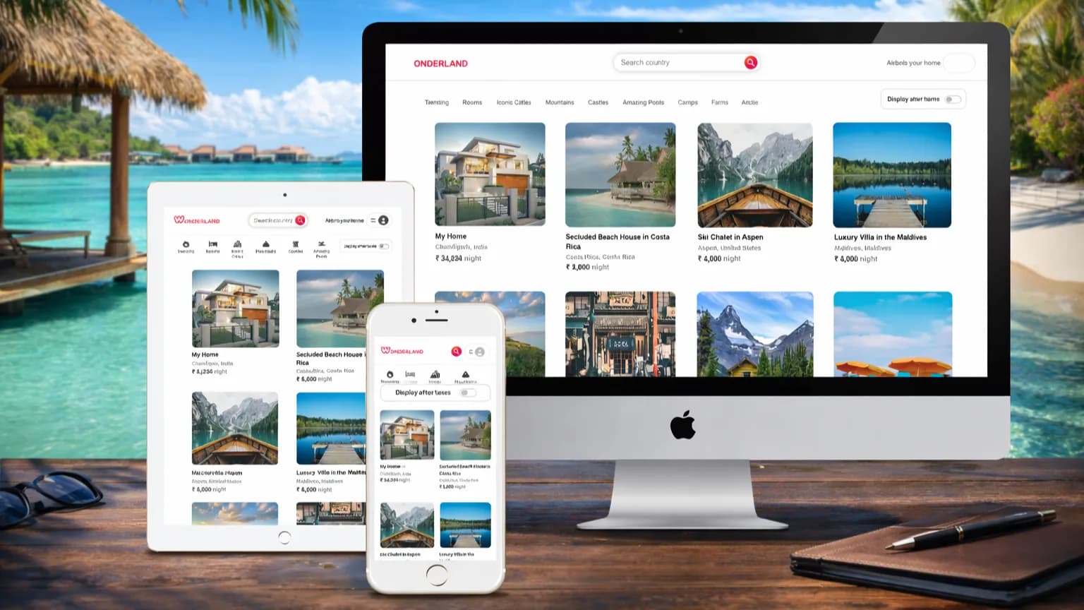 Wonderland — bookings platform with payments